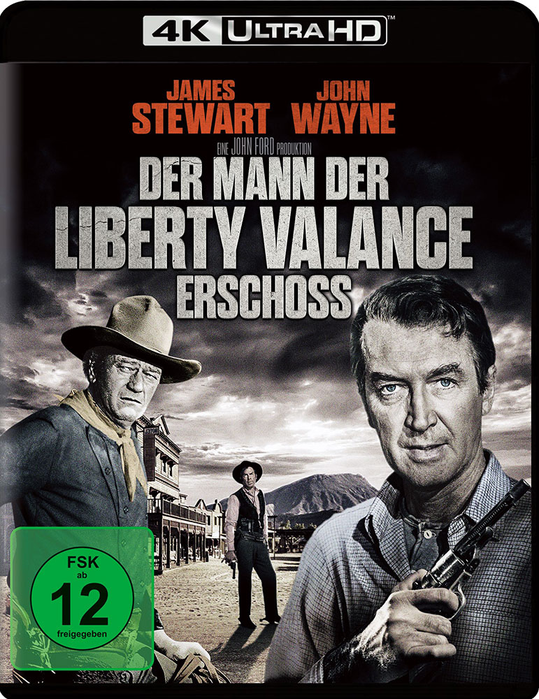 Der Mann, der Liberty Valance erschoss (s/w) (4K UHD+Blu-Ray) - Uncut