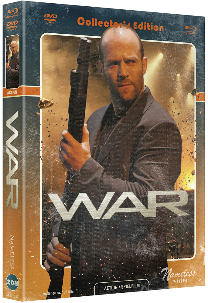 War (Blu-Ray+DVD) - Cover C - Mediabook - Limited 333 Edition