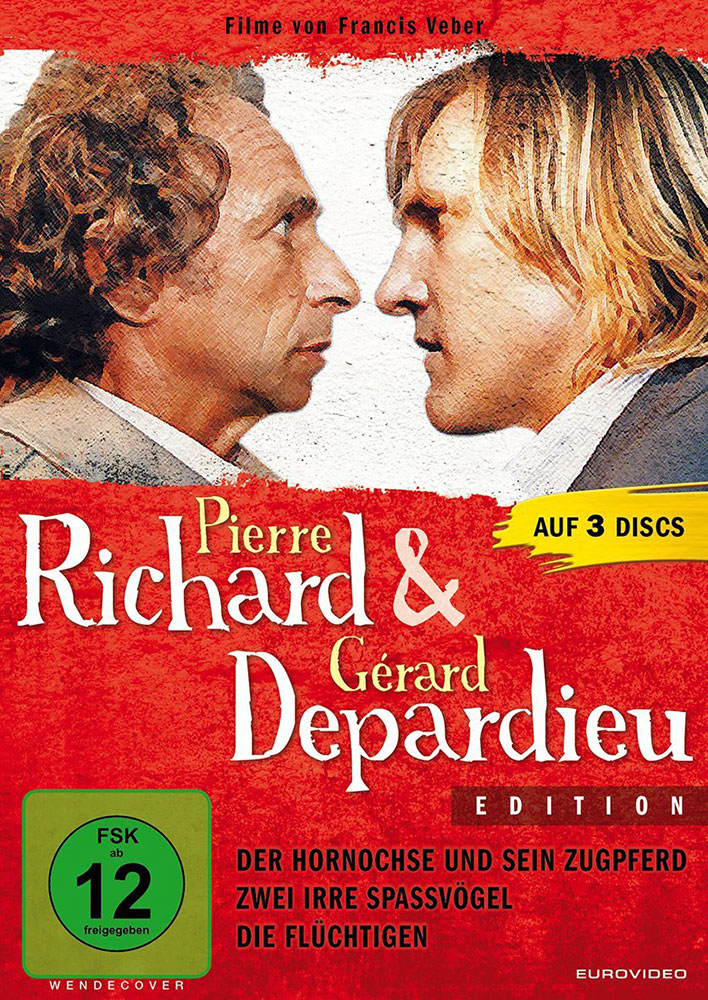 Pierre Richard & Gérard Depardieu Edition (3DVD) (Der Hornochse und sein Zugpferd, Zwei irre Spaßvögel & Die Flüchtigen)
