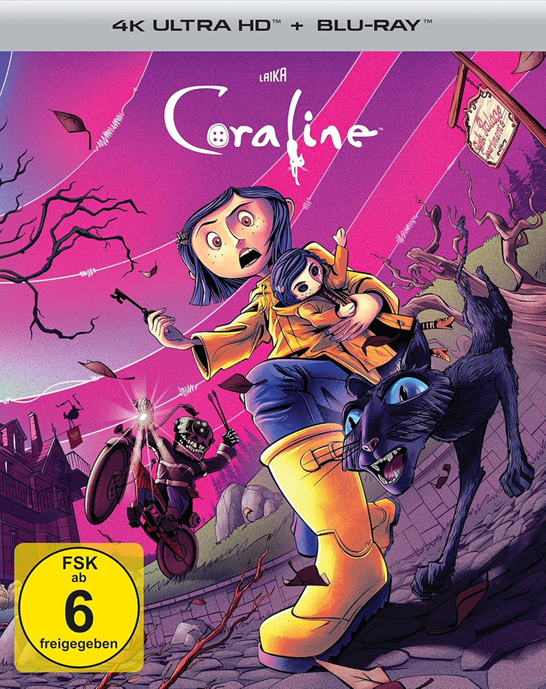 Coraline (4K UHD+Blu-Ray) - Steelbook - Limited Edition