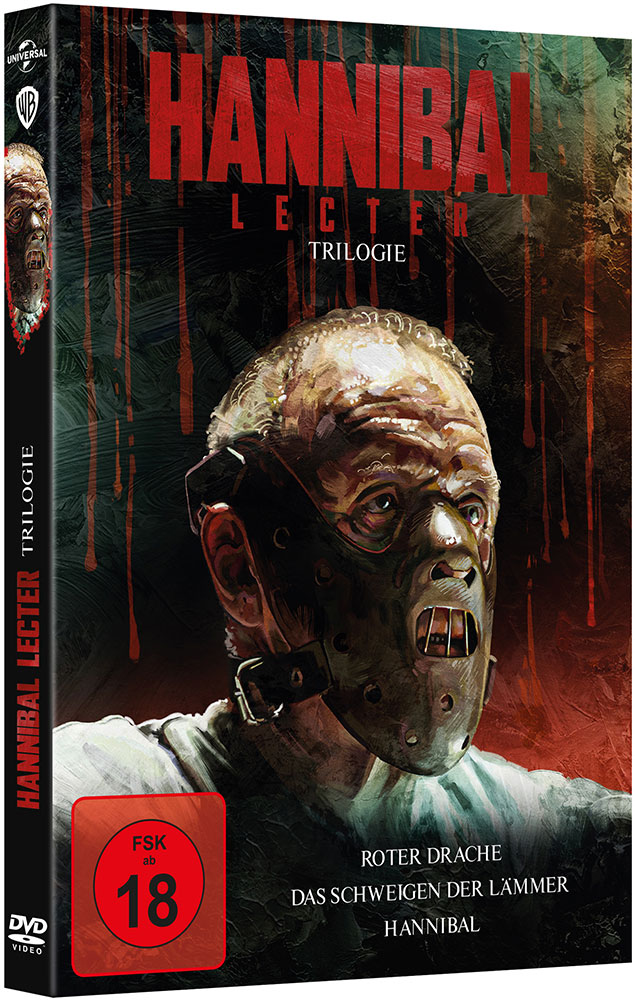 Hannibal Lecter Trilogie (3DVD) (Roter Drache, Das Schweigen der Lämmer & Hannibal)