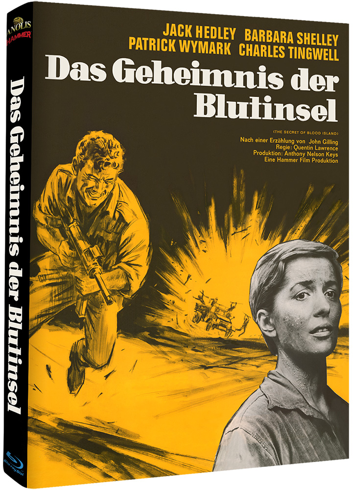 Das Geheimnis der Blutinsel (Blu-Ray) - Cover A - Mediabook - Limited Edition