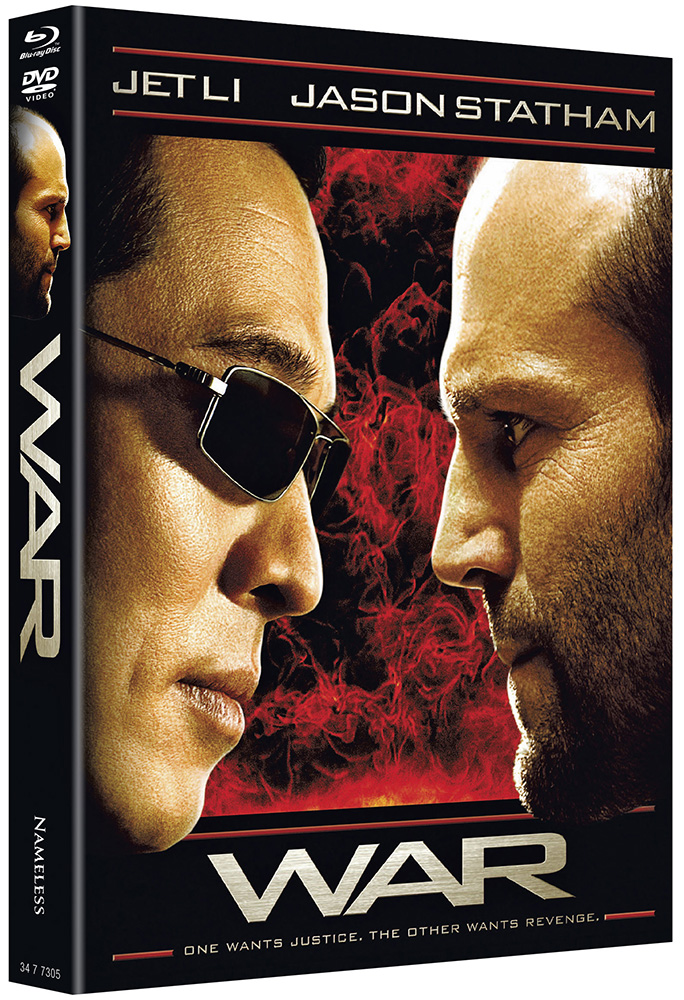 War (Blu-Ray+DVD) - Cover A - Mediabook - Limited 444 Edition