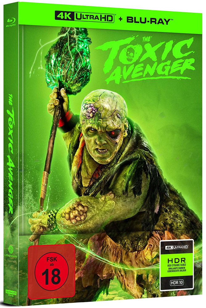 The Toxic Avenger (2023) (4K UHD+Blu-Ray) - Mediabook - Limited Edition The Toxic Avenger (2023) (4K UHD+Blu-Ray) - Mediabook - Limited Edition