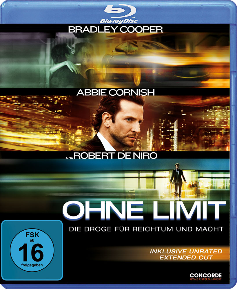 Ohne Limit (Blu-Ray) - Kinofassung & Unrated Extendet Cut