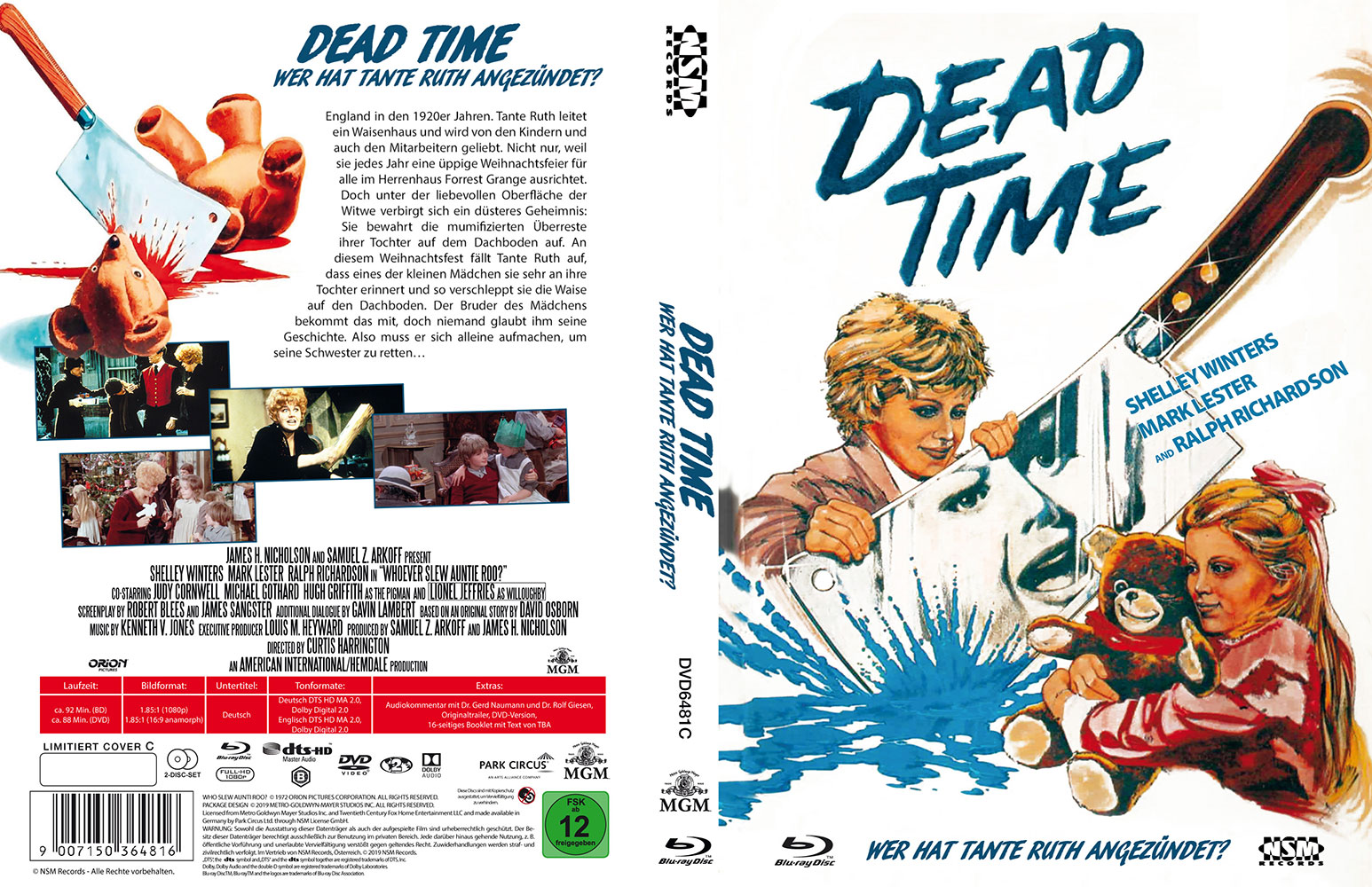 Wer hat Tante Ruth angezündet? (Blu-Ray+DVD) - Cover C - Mediabook - Limited 111 Edition