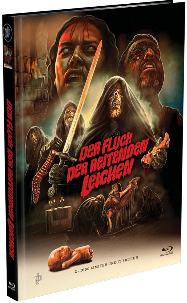 Der Fluch der reitenden Leichen - Mediabook (Blu-Ray+DVD) - Limited 500 Edition - Uncut