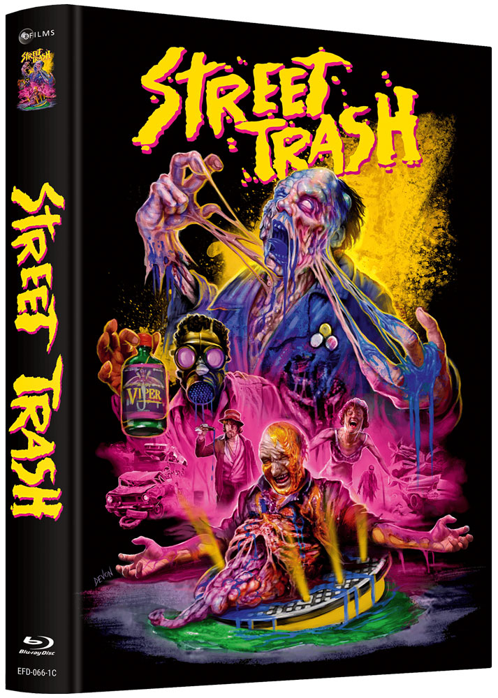 Street Trash (Blu-ray+DVD) - Cover C - Mediabook - Limited 666 Edition Street Trash (Blu-ray+DVD) - Cover C - Mediabook - Limited 666 Edition