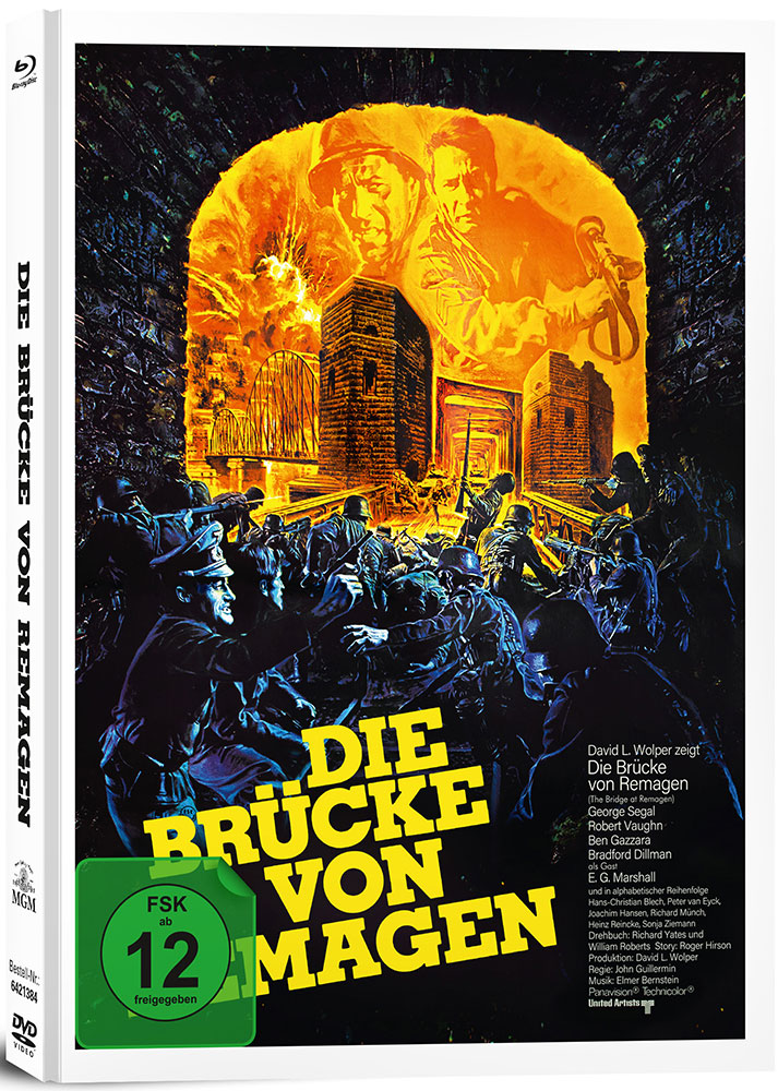 Die Brücke von Remagen (2Blu-Ray+DVD) - Limited Mediabook Edition Die Brücke von Remagen (2Blu-Ray+DVD) - Limited Mediabook Edition