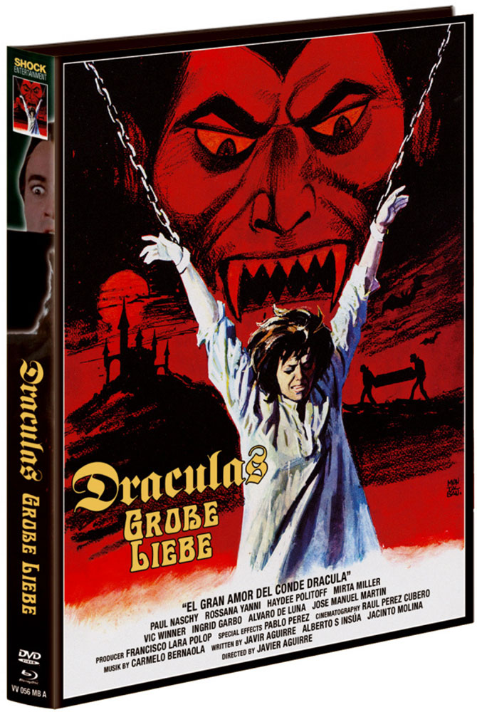 Draculas große Liebe - Cover A - Mediabook - (Blu-Ray+DVD) - Limited 999 Edition
