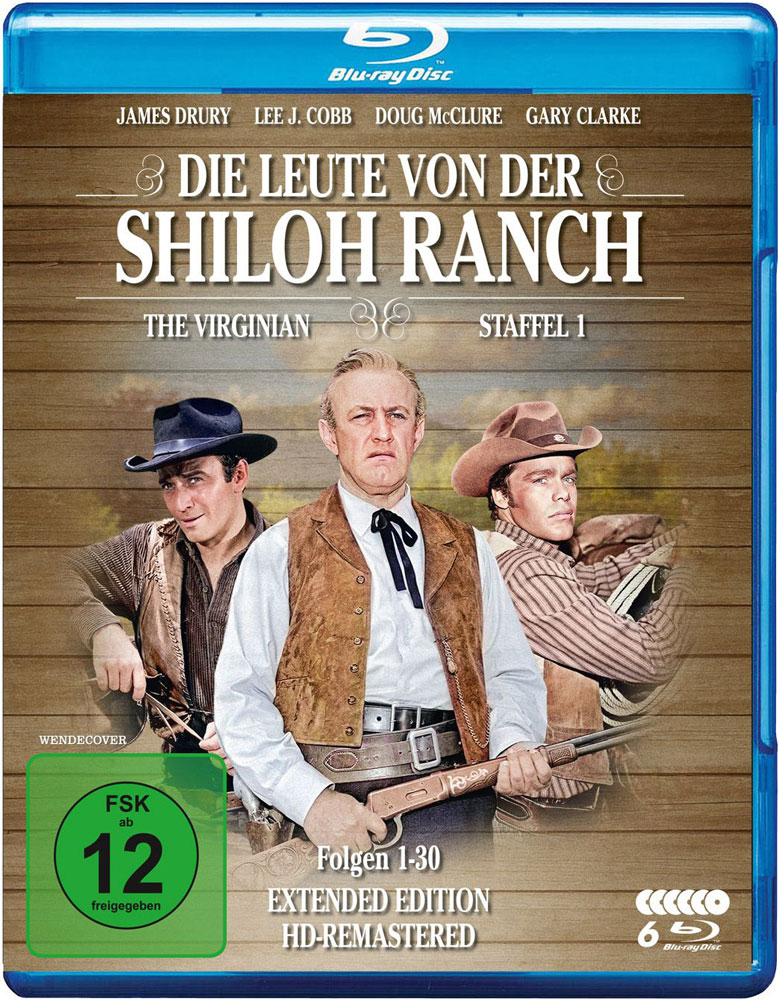 Die Leute von der Shiloh Ranch - Staffel 1 (Blu-ray) (6Discs) - Neuauflage - HD-Remastered