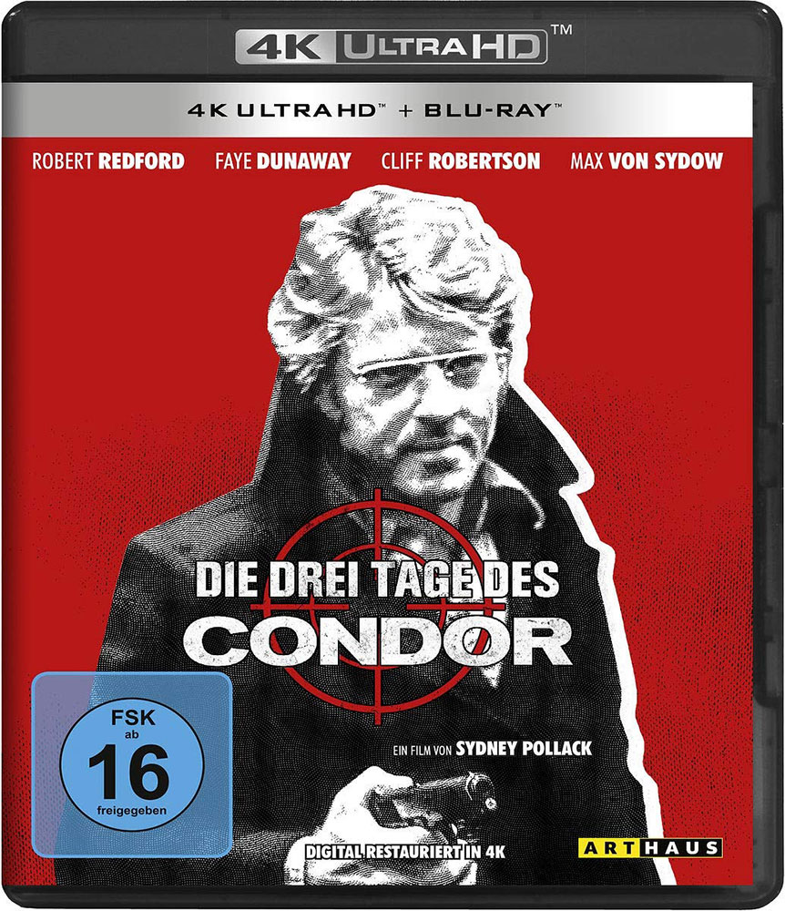Die Drei Tage des Condor (4K UHD+Blu-Ray)