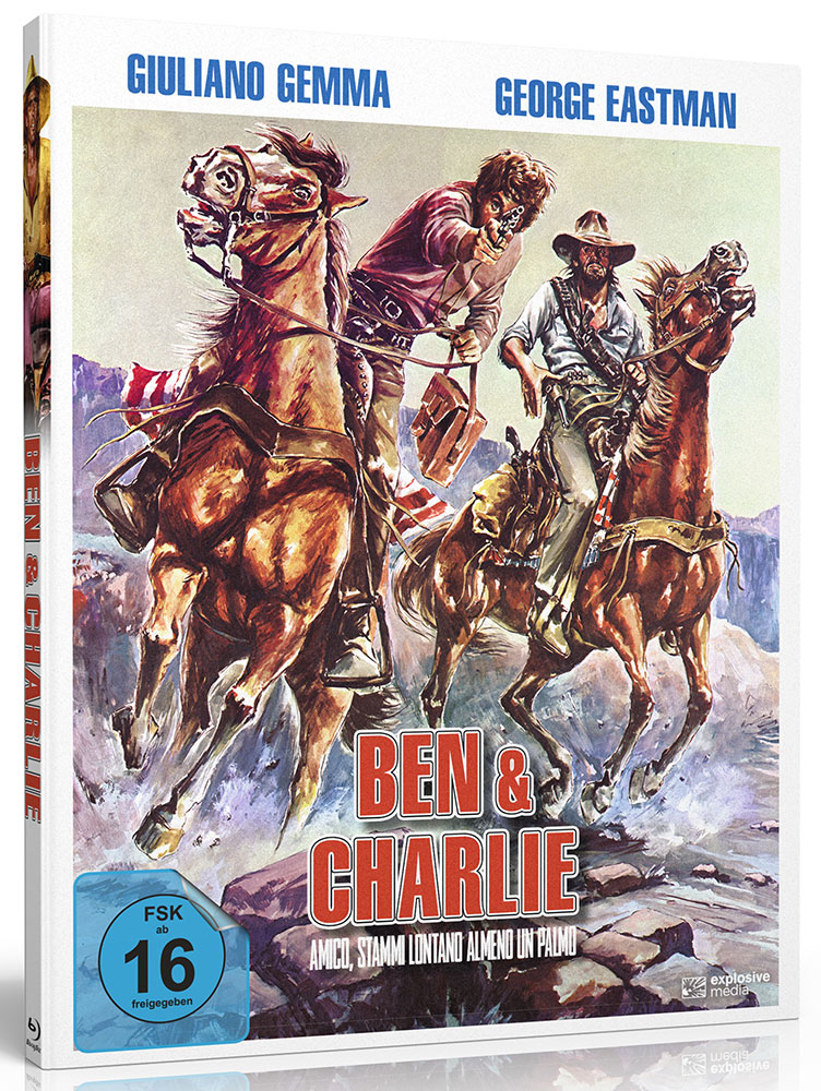 Ben & Charlie (Blu-Ray) (2Discs) - Cover B - Mediabook - 2 Filmfassungen - Limited 1000 Edition Ben & Charlie (Blu-Ray) (2Discs) - Cover B - Mediabook - 2 Filmfassungen - Limited 1000 Edition