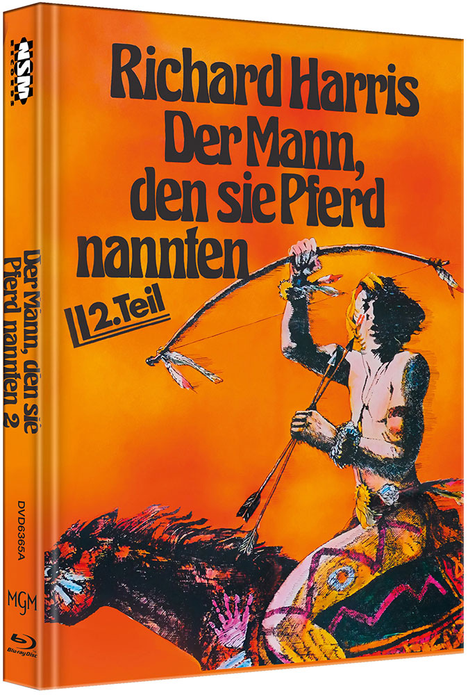 Der Mann, den sie Pferd nannten - 2. Teil (Blu-Ray+DVD) - Cover A - Mediabook - Limited 66 Edition Der Mann, den sie Pferd nannten - 2. Teil (Blu-Ray+DVD) - Cover A - Mediabook - Limited 66 Edition