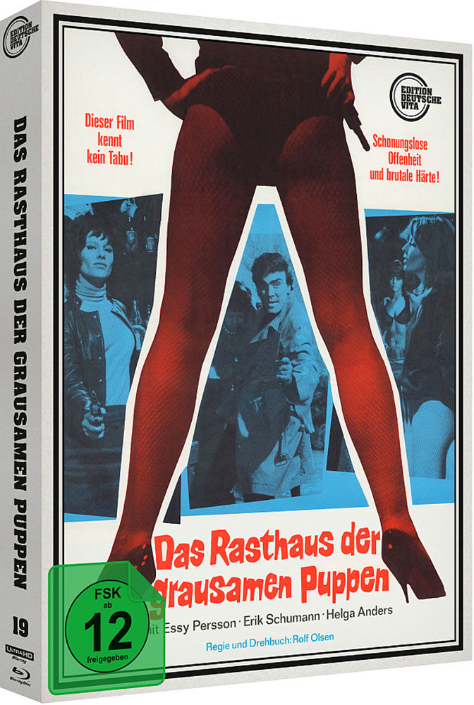 Das Rasthaus der grausamen Puppen (4K UHD+Blu-Ray) - Cover B - Edition Deutsche Vita # 19 - Digipak - Limited 1000 Edition