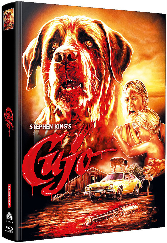 Cujo (Blu-Ray) (2Discs) - Mediabook (Wattiert) - Limited 525 Edition Cujo (Blu-Ray) (2Discs) - Mediabook (Wattiert) - Limited 525 Edition
