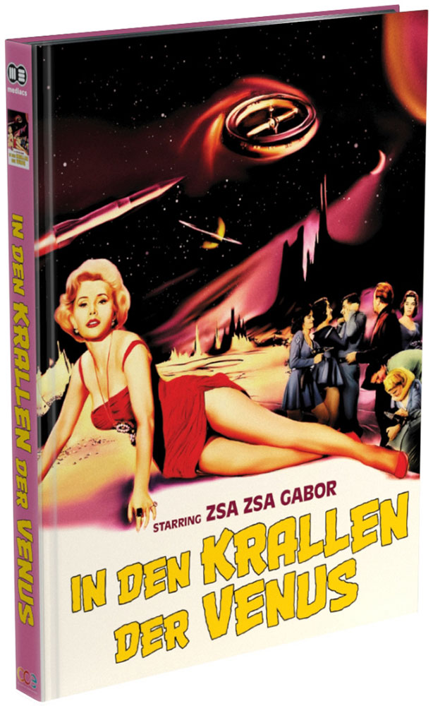 In den Krallen der Venus - Cover B - Mediabook (Blu-Ray+DVD) - Limited 250 Edition
