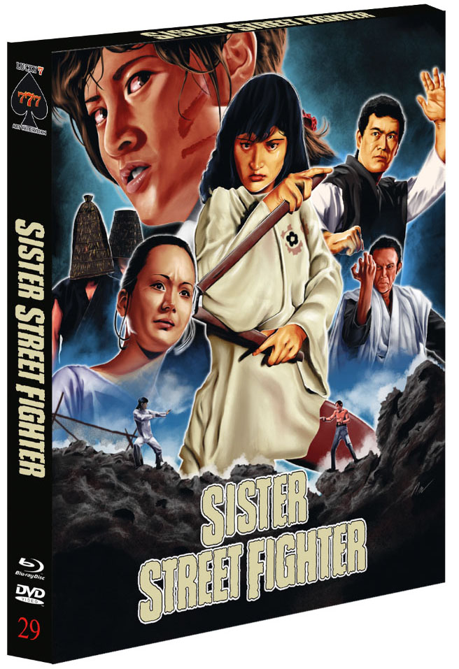 Sister Street Fighter (Blu-ray+DVD) - Limited 777 Edition - Uncut - Art Collection Sister Street Fighter (Blu-ray+DVD) - Limited 777 Edition - Uncut - Art Collection