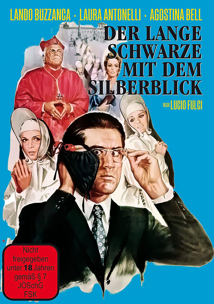 Der lange Schwarze mit dem Silberblick - Cover B - Lucio Fulci