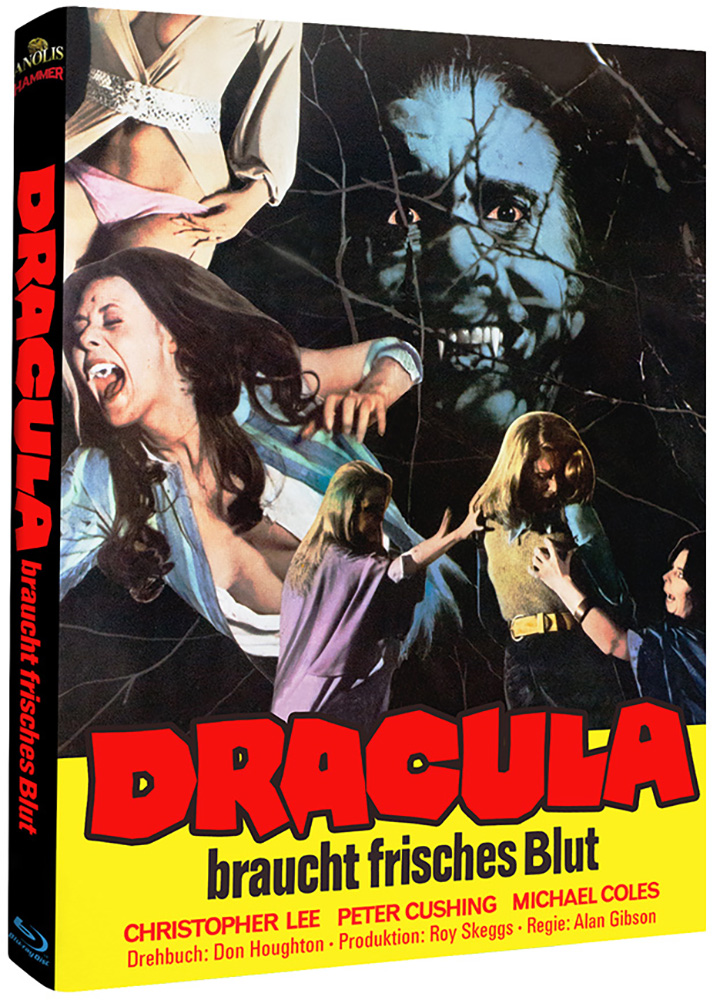 Dracula braucht frisches Blut (Blu-Ray) - Cover D - Mediabook - Limited Edition Dracula braucht frisches Blut (Blu-Ray) - Cover D - Mediabook - Limited Edition