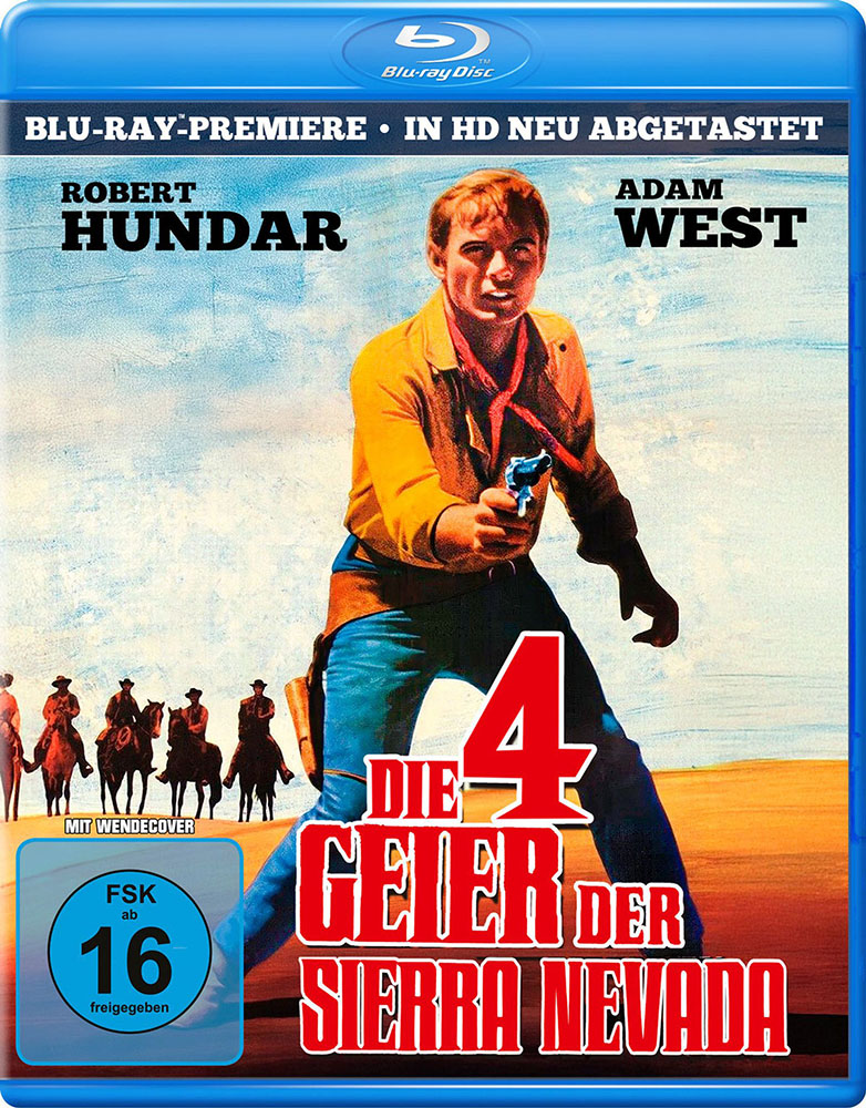 Die 4 Geier der Sierra Nevada (Blu-Ray)