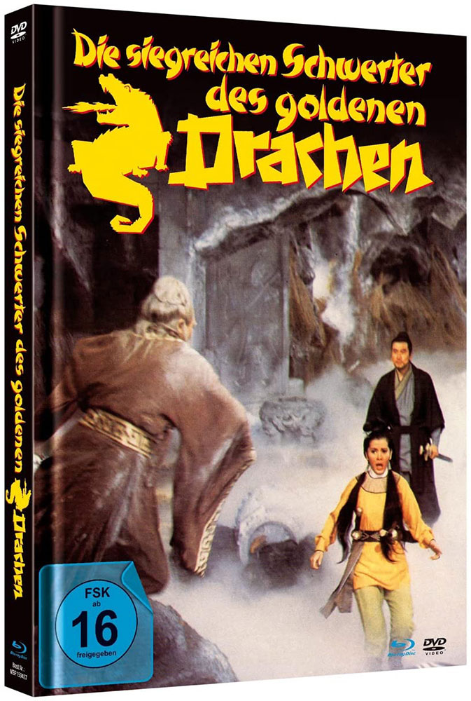 Die siegreichen Schwerter des goldenen Drachen (Blu-Ray+DVD) - Cover A - Mediabook - Limited Edition - Uncut Die siegreichen Schwerter des goldenen Drachen (Blu-Ray+DVD) - Cover A - Mediabook - Limited Edition - Uncut