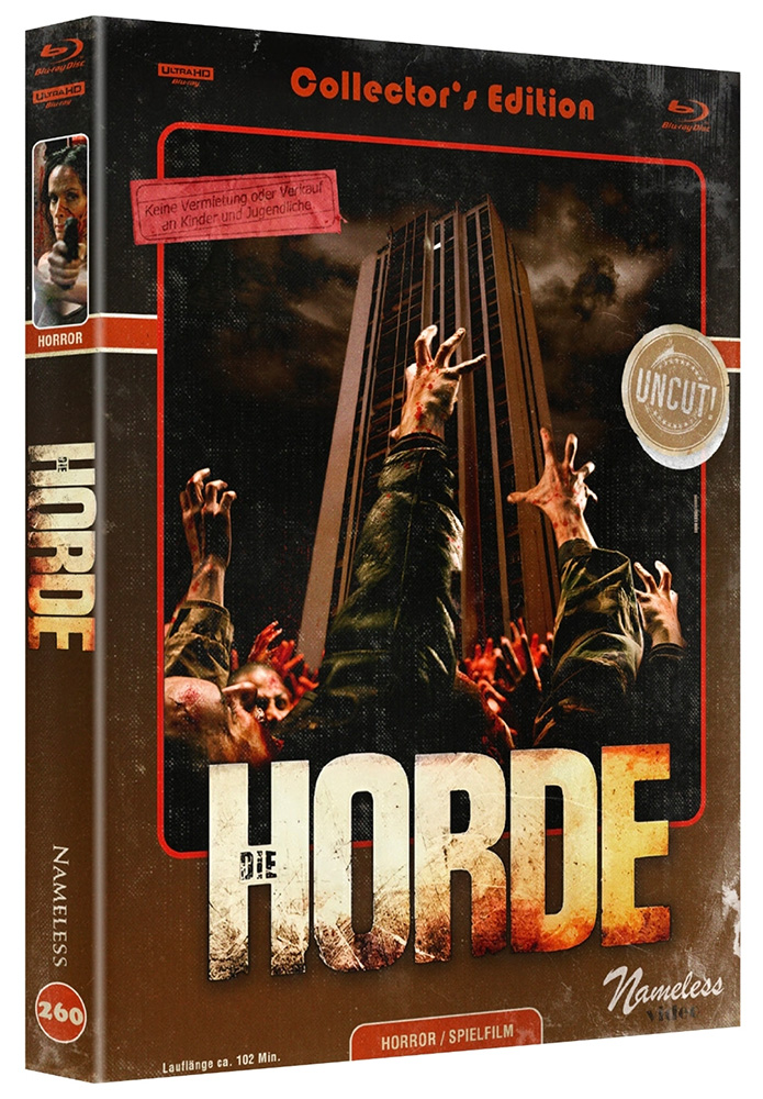 Die Horde (4K UHD+Blu-Ray) - Cover C - Mediabook - Limited 333 Edition