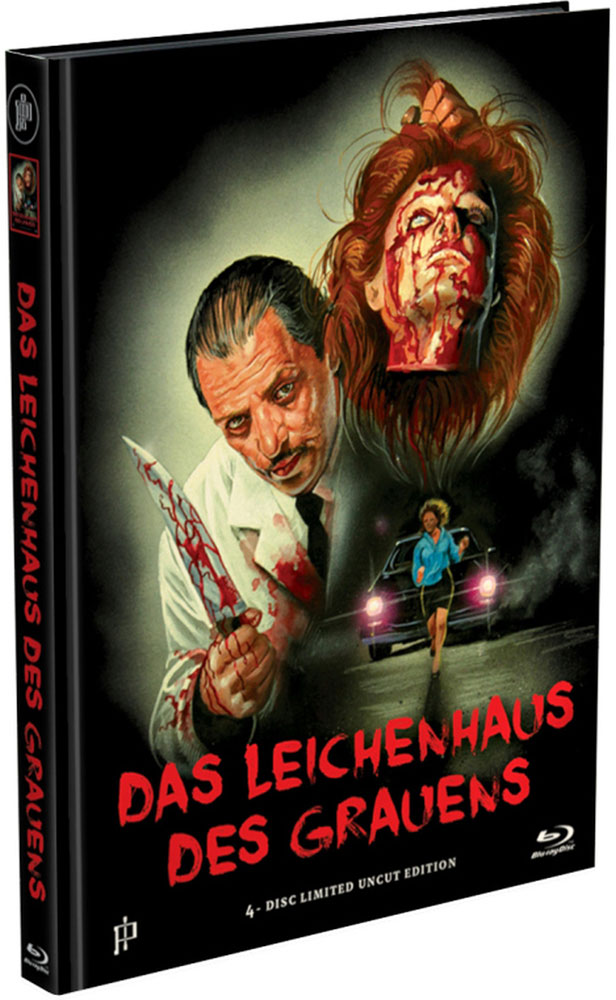 Das Leichenhaus des Grauens (The Undertaker) (2Blu-Ray+2DVD) - Cover C - Mediabook Limited 222 Edition - Uncut