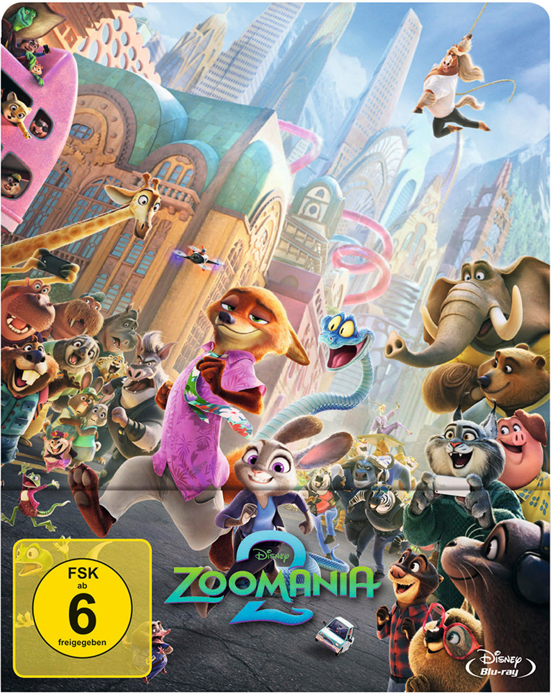 Zoomania 2 (Blu-Ray) - Limited SteelBook Edition