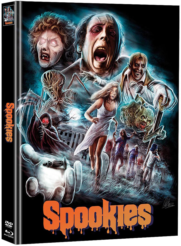 Spookies - Die Killermonster (Blu-Ray+DVD) - Cover B - Mediabook - Limited 222 Edition Spookies - Die Killermonster (Blu-Ray+DVD) - Cover B - Mediabook - Limited 222 Edition