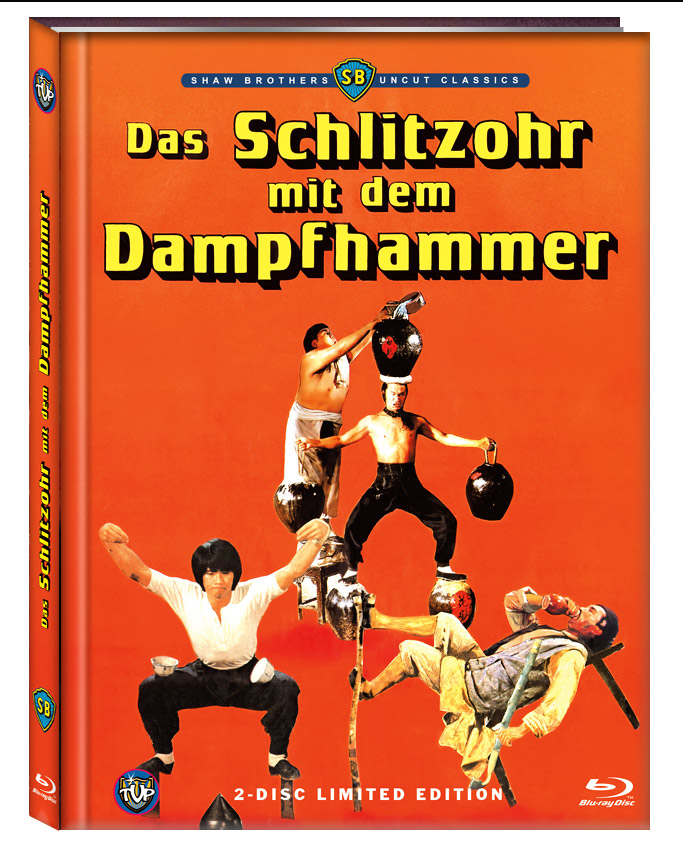 Das Schlitzohr mit dem Dampfhammer (Blu-ray+DVD) - Cover B - Mediabook - Limited 250 Edition