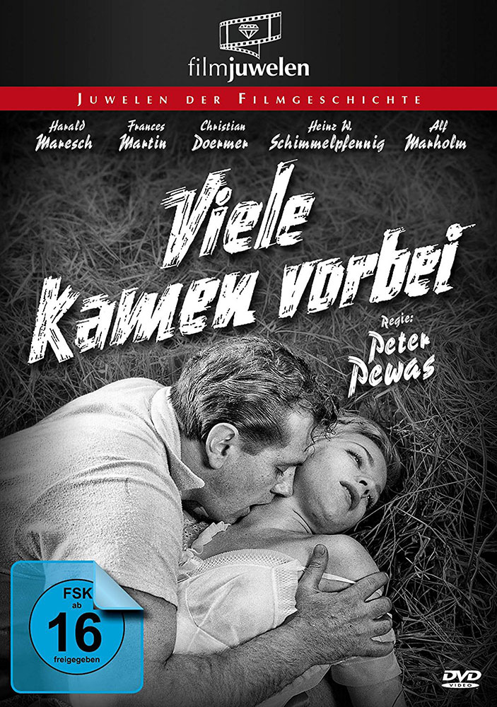 Viele kamen vorbei (s/w)
