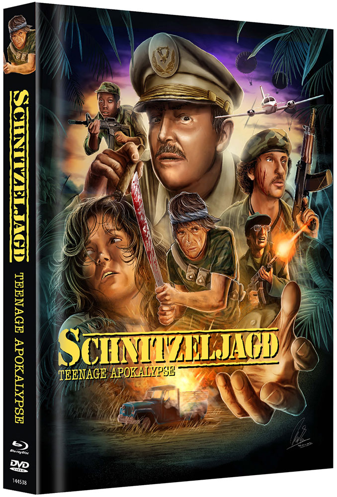 Schnitzeljagd - Teenage Apokalypse - Cover C - Mediabook (Blu-Ray+DVD) - Limited 250 Edition