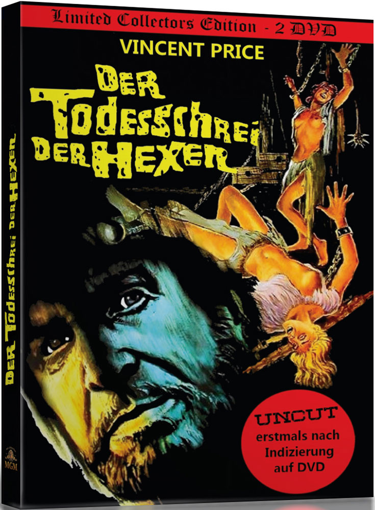 Der Todesschrei der Hexen (2DVD) - Mediabook - Limited 399 Edition