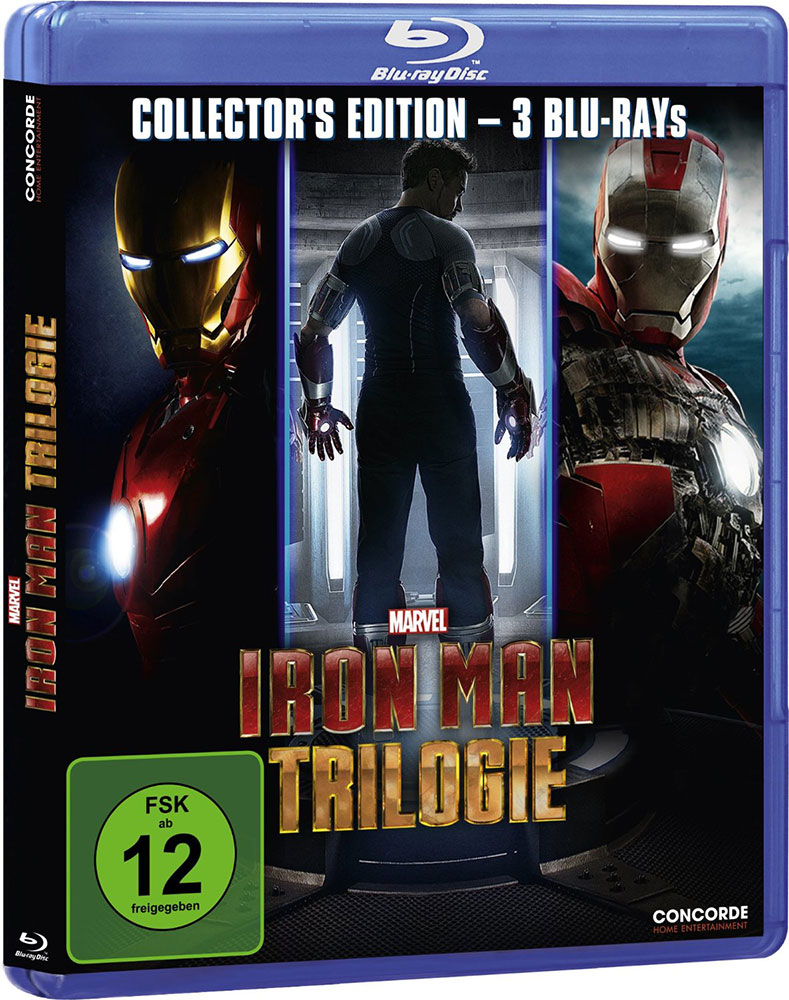 Iron Man Trilogie (Blu-Ray) (3Discs)