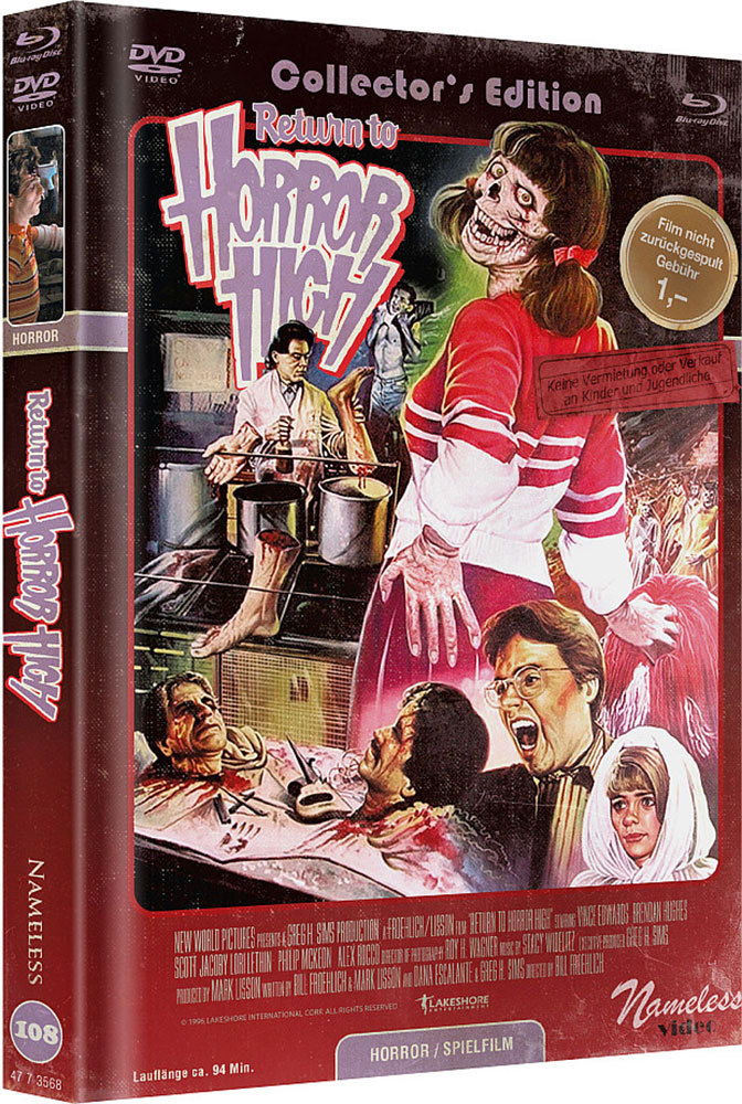 Return To Horror High - Cover C - Mediabook (Blu-Ray+DVD) - Limited Edition - Uncut Return To Horror High - Cover C - Mediabook (Blu-Ray+DVD) - Limited Edition - Uncut
