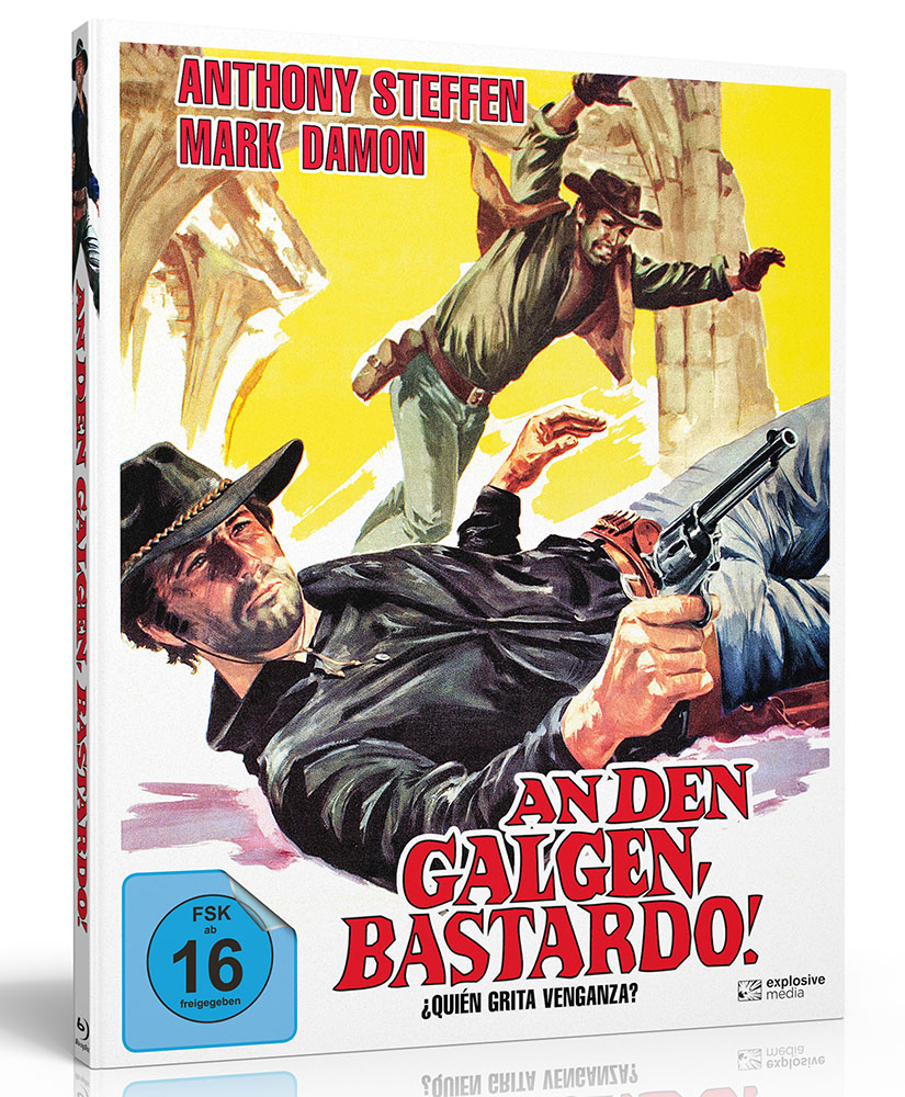 An den Galgen, Bastardo (Blu-Ray+DVD) - Cover A - Mediabook - Limited Edition An den Galgen, Bastardo (Blu-Ray+DVD) - Cover A - Mediabook - Limited Edition