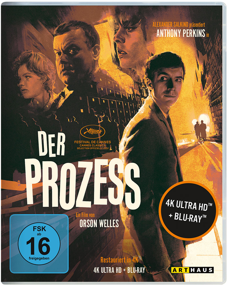 Der Prozess (4K UHD+Blu-Ray) - 60th Anniversary Edition