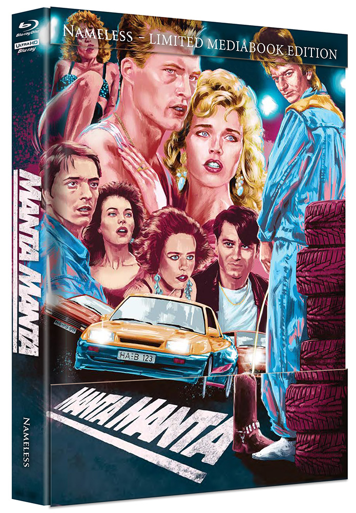 Manta Manta (4K UHD+Blu-Ray) - Cover B - Mediabook - Limited 222 Edition
