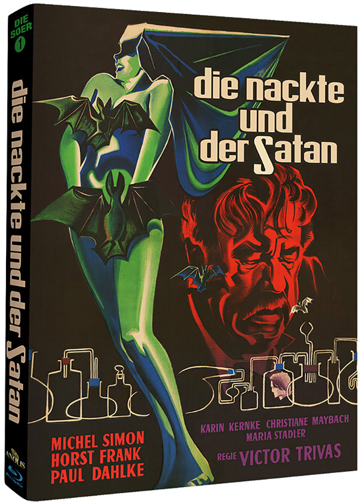 Die Nackte und Satan (Blu-Ray) - Cover B - Mediabook - Limited Edition - Uncut