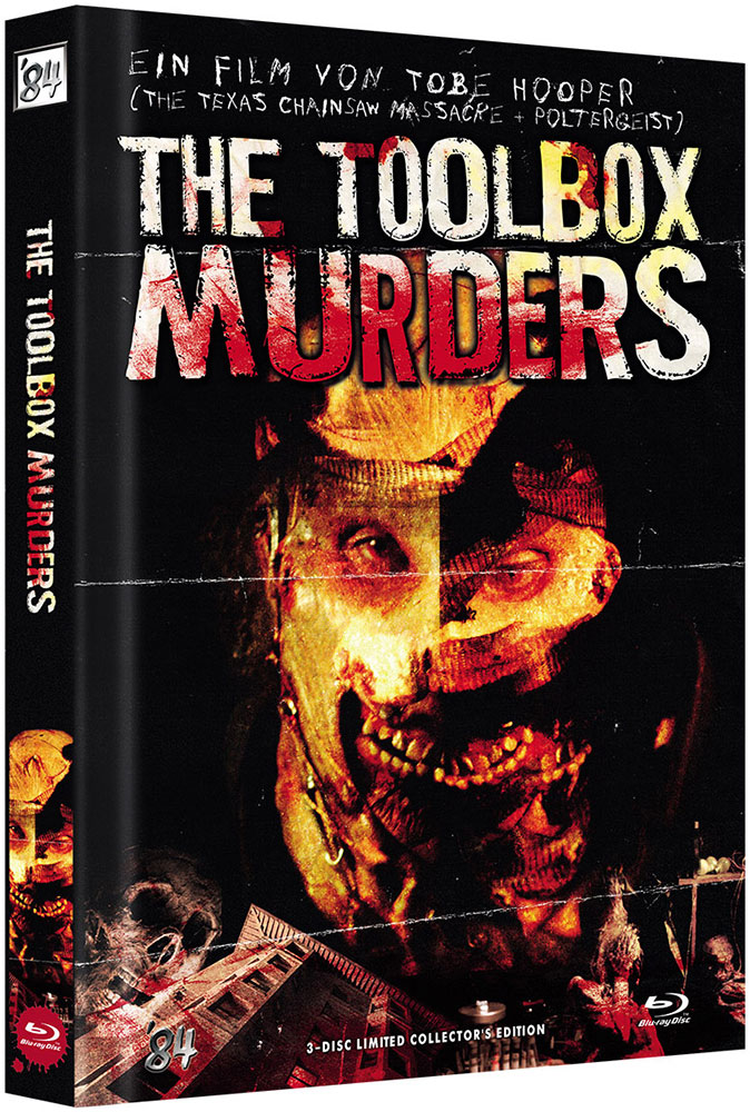 The Toolbox Murders - Cover B - Mediabook (Blu-Ray+DVD) (3Discs) - Limited 444 Edition