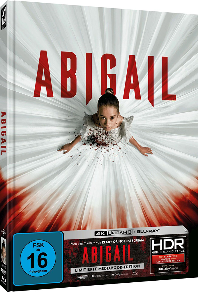 Abigail (4K UHD+Blu-Ray) - Cover A - Mediabook - Limited 369 Edition Abigail (4K UHD+Blu-Ray) - Cover A - Mediabook - Limited 369 Edition