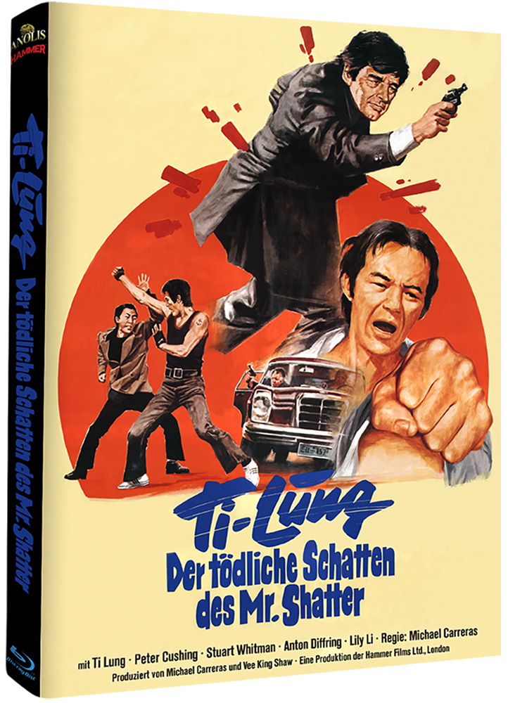 Ti Lung - Der tödliche Schatten des Mr. Shatter (Blu-Ray) - Cover A - Mediabook - Limited Edition