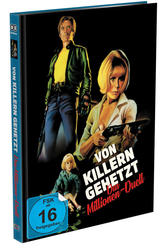 Von Killern gehetzt - Das Millionen-Duell - Cover D - Mediabook (Blu-Ray+DVD) - Limited Edition Von Killern gehetzt - Das Millionen-Duell - Cover D - Mediabook (Blu-Ray+DVD) - Limited Edition