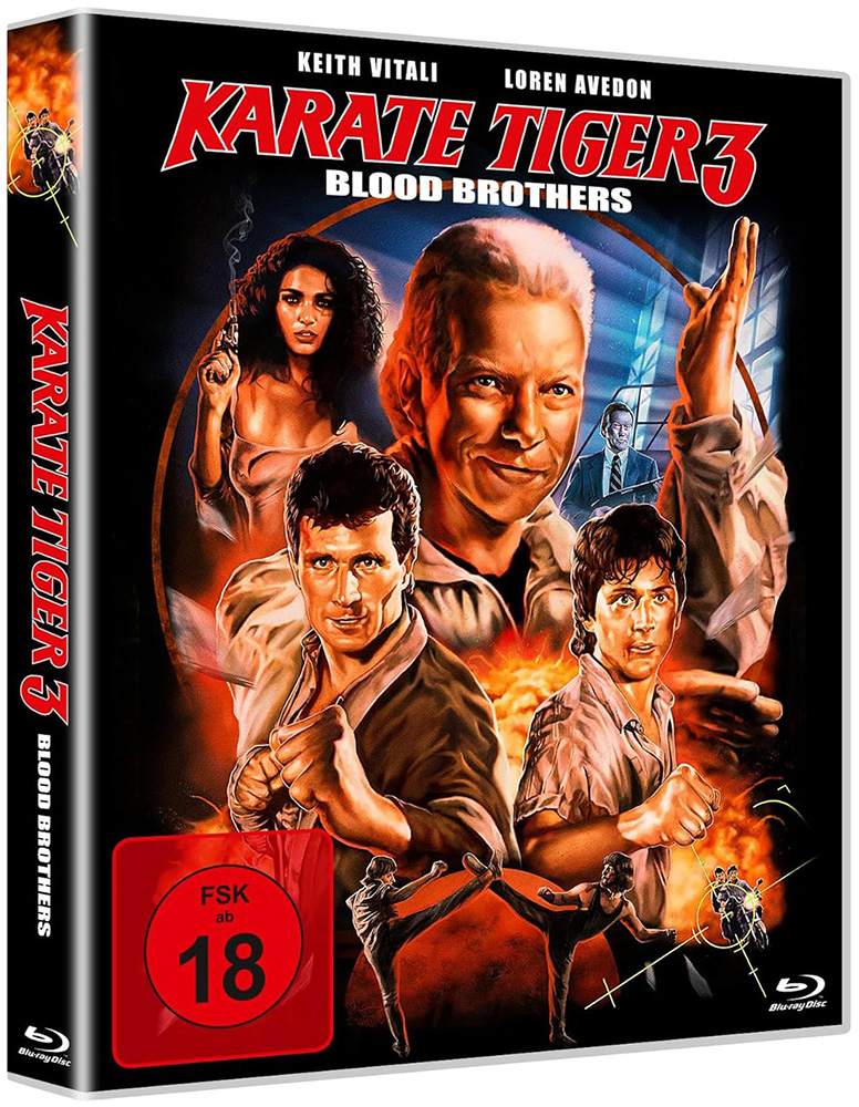 Karate Tiger 3 - Blood Brothers (Blu-Ray) - Scanavo Case