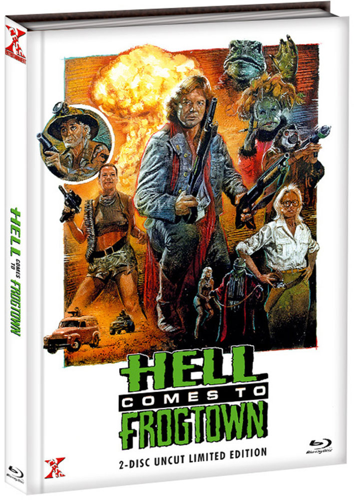 Hell Comes To Frogtown - Cover C - Mediabook (Blu-Ray+DVD) - Limited 333 Edition