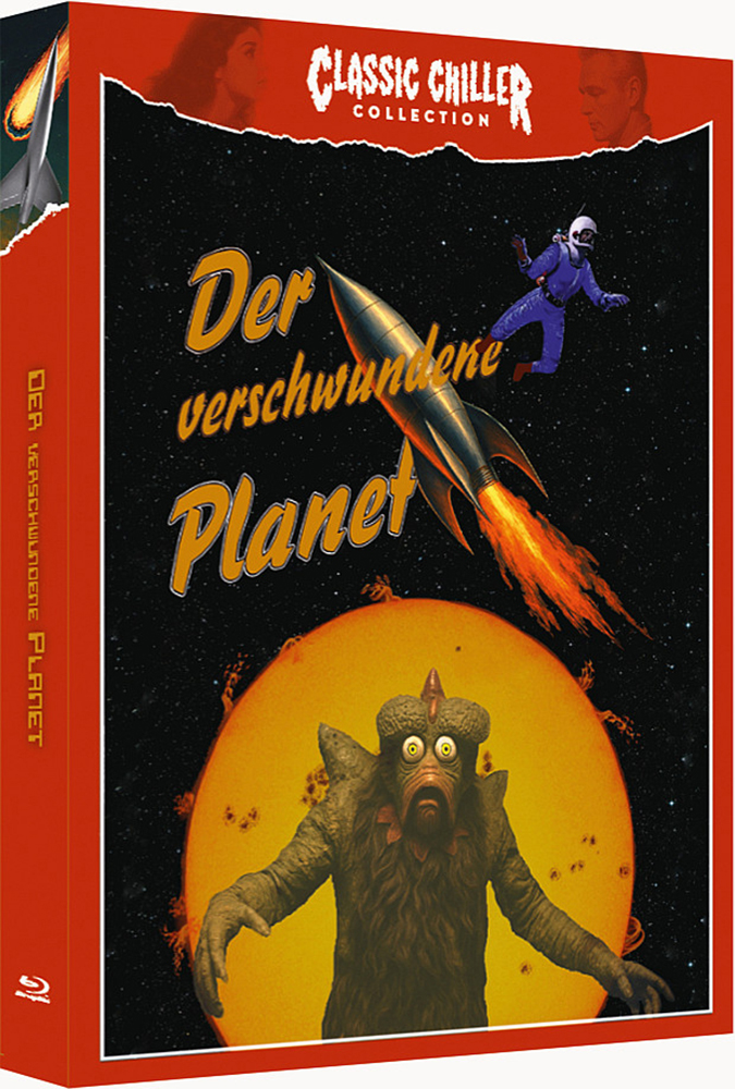 Der verschwundene Planet (Blu-Ray) - Cover B - Classic Chiller Collection # 27 - Amaray im Schuber
