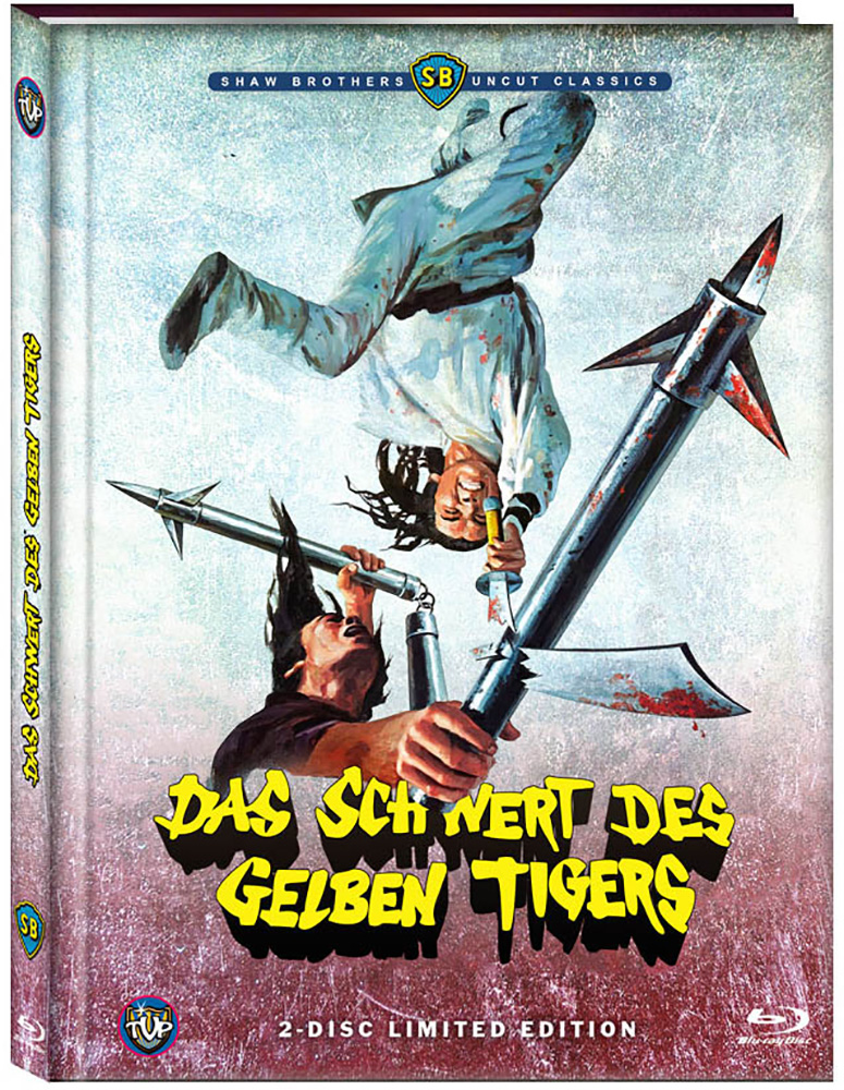 Das Schwert des gelben Tigers (2Blu-Ray+DVD) - Cover C - Mediabook - Limited 250 Edition - Final Edition