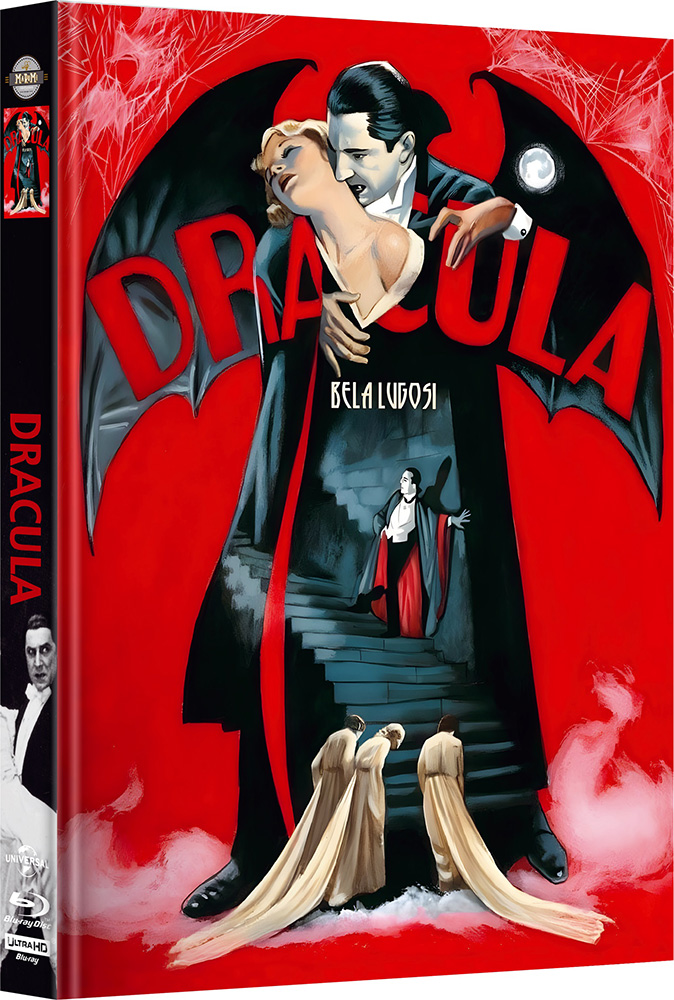 Dracula (1931) - Cover B - Mediabook (4K UHD+Blu-Ray) - Limited 300 Edition
