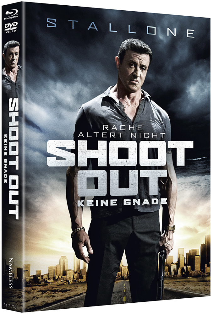 Shootout - Keine Gnade (Blu-Ray+DVD) - Cover A - Mediabook - Limited 333 Edition